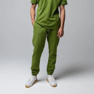 TALENTLESS Men's Green Heavyweight Sweatpants Joggers Size small‎